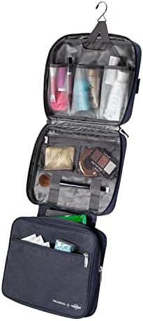 Ricardo Beverly Hills Essentials 5.0 Deluxe Travel Organizer - Odor-Controlling Toiletry Bag for Airplane Travel & Cruis