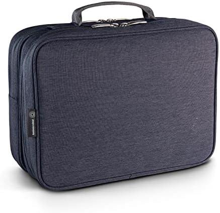 Ricardo Beverly Hills Essentials 5.0 Deluxe Travel Organizer - Odor-Controlling Toiletry Bag for Airplane Travel & Cruis