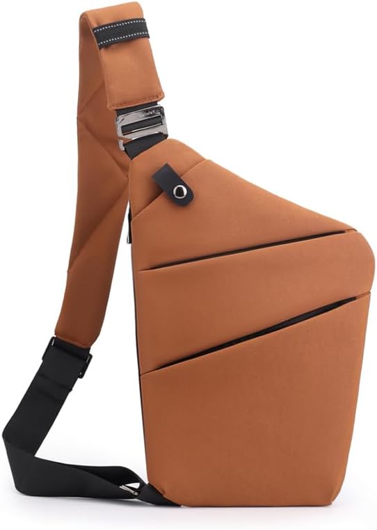 BIRDDIE Anti-Theft Travel Bag - Large Capacity Chest Sling Bag for Travel and Sports | BIRDDIE Anti-Theft Travel Bag -