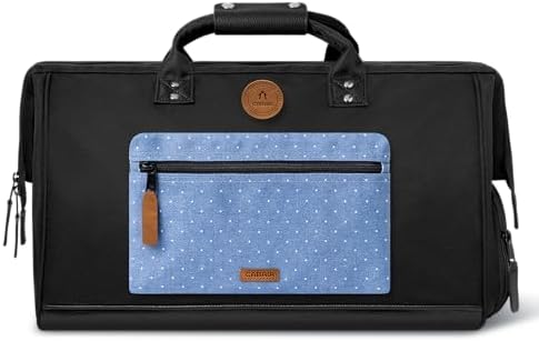 Cabaia Duffle Berlin Travel Bags Black Unique Size Casual Travel Bag
