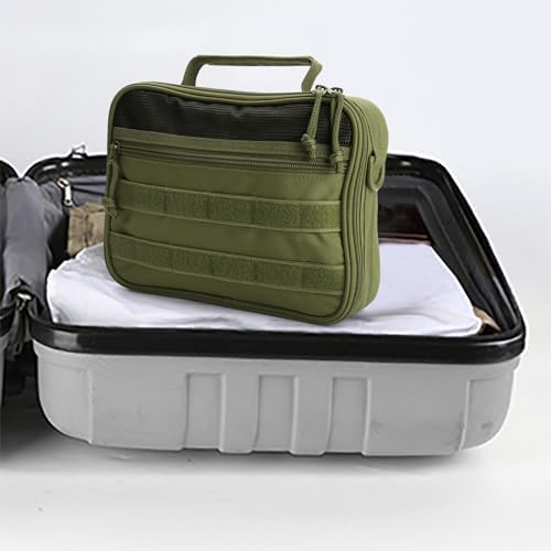 Tactical Toiletry Bag + Travel Kit + Hanging Shower Bag