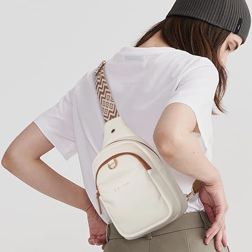 OSOCE Sac Bandoulière Femme en Cuir PU Antivol pour Voyage et Daily Use Multifonctionnel petit sac bandoulière en PU pou