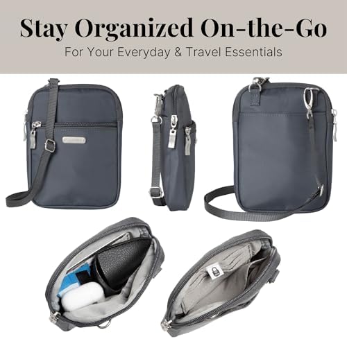 Baggallini Women's Essential Mini Crossbody Bag + Size & Color + Versatile & Stylish + Travel & Daily Use + Fashionable