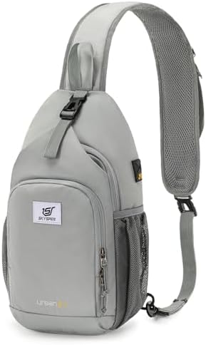 SKYSPER Anti-RFID Crossbody Sling Backpack for Women Men(Army Green) SKYSPER Travel Hiking Crossbody Bag for Women Men