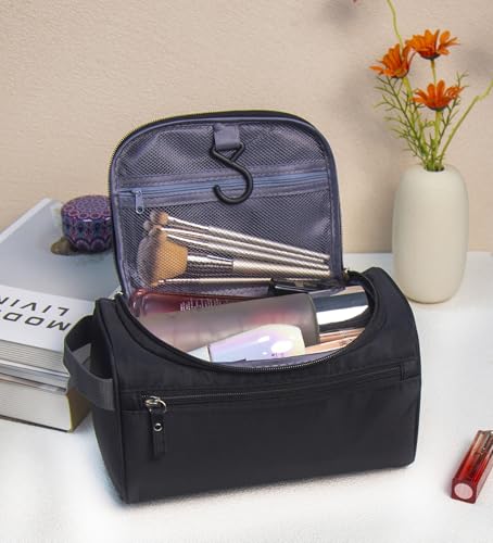 ONEGenug Trousse de Toilette de Voyage à Suspendre pour Hommes Travailleurs, Ideale pour Voyage et Week-end, Grande Capa