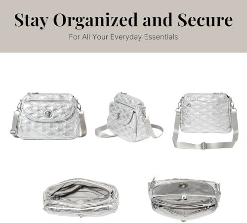 Baggallini Calais Crossbody Bags for Women Lightweight Water-Resistant Travel Purse | Baggallini Calais Crossbody Bags