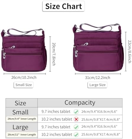 NOTAG Waterproof Crossbody Bag for Women Casual Shoulder Bag