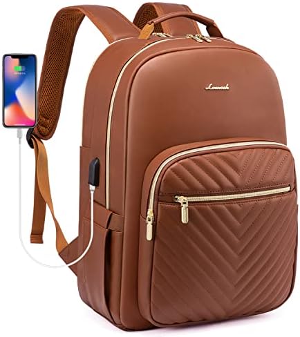 Laptop Backpack Purse for Women Work Travel Black OEKO-TEX STANDARD 100 Laptop Backpack Purse for Women College Black Qu