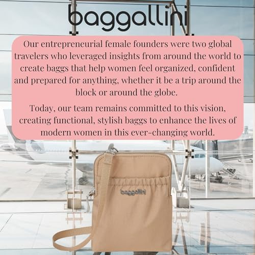 Baggallini Womens Bryant Pouch With RFID Handbags | Beach | One Size US