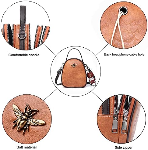 Lightweight Small Crossbody Bags for Women | Stylish Ladies Cell Phone Purse and Wallet | BAIKELI Shoulder Bag for Wome