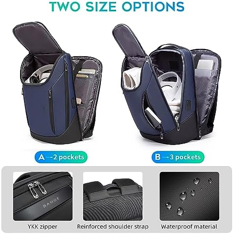 Smart BANGE Business Waterproof 15.6 Inch Laptop Backpack for Travel with USB Charging Port
| BANGE Business Smart Wate - Image 10