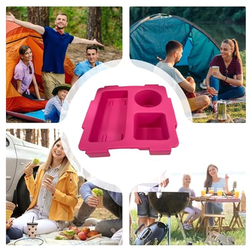 Porte-Gobelet Cabaia | Conteneur De Stockage pour Eau et Boissons en Voyage et Pique-Nique | Pochette Gourde pour Collat