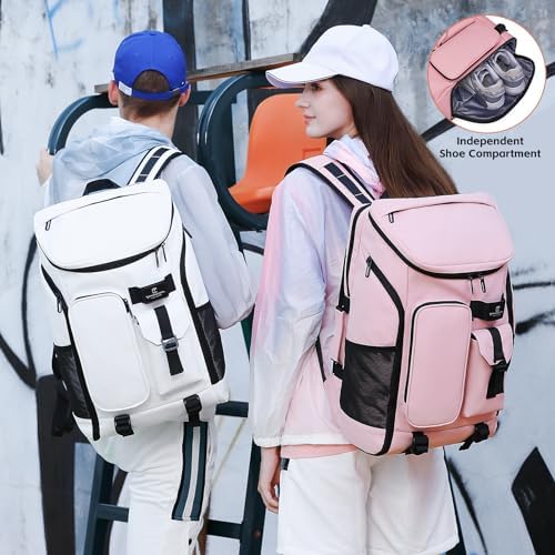 Men's Travel Backpack, 17.3 Inches Business Laptop, Water-Resistant, Carry on Airline Approved, USB Charger Port, 18x14x