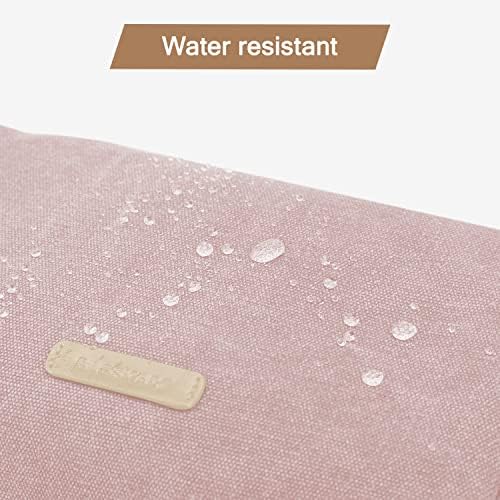 Men's Water-resistant Toiletry Bag - BAGSMART Dopp Kit Canvas Travel Organizer - Black - Large - Image 34