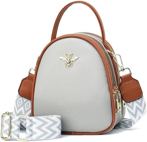 Lightweight Small Crossbody Bags for Women | Stylish Ladies Cell Phone Purse and Wallet | BAIKELI Shoulder Bag for Wome