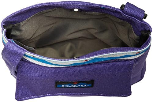 KAVU Keeper Semi Padded Sling Canvas Crossbody Bag + Comfortable Padded Shoulder Strap + Casual Styling + Durable Canvas
