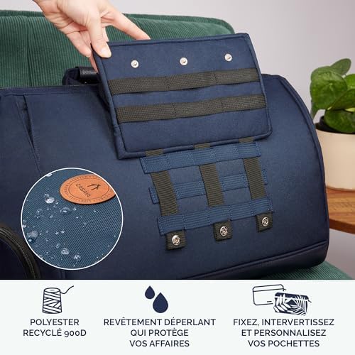 Cabaia Duffle Berlin Travel Bags Black Unique Size Casual Travel Bag