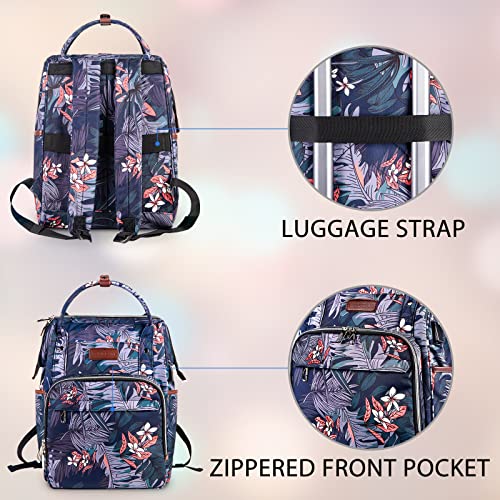 Sac à Dos VANKEAN pour Ordinateur Portable Femmes 15,6 Pouces Élégant Hydrofuge avec USB et Blocage RFID pour Travail et