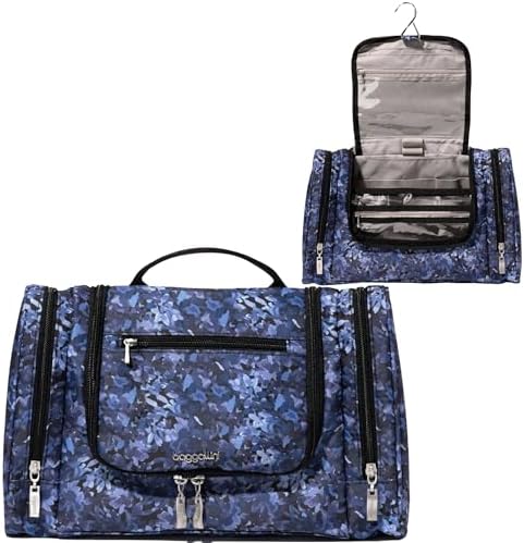 Baggallini High-Quality Toiletry Kit for Men and Women on Business Trips | Baggallini Travel Toiletry Kit Featuring Com