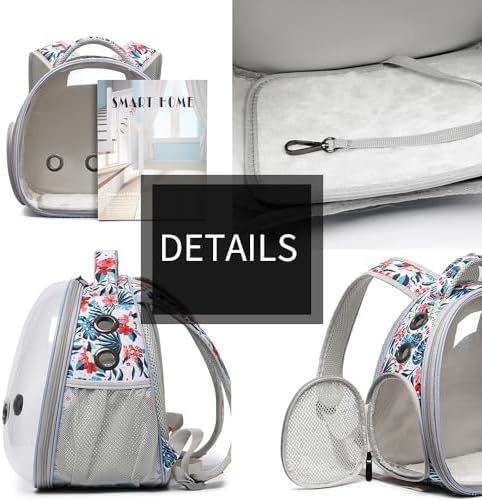 Portable travel pet backpack carrier (Accessories+Black)
Portable travel pet carrier for hamster bag guinea pig bird s - Image 40