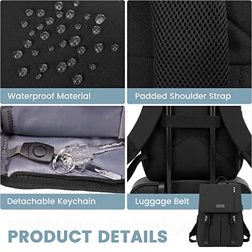 Sac à dos LOVEVOOK pour homme et femme avec charge USB 15.6 Pouces pour collège voyage Collegue Voyage Affaires