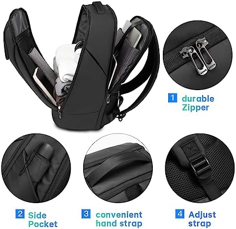 Smart BANGE Business Waterproof 15.6 Inch Laptop Backpack for Travel with USB Charging Port
| BANGE Business Smart Wate - Image 28