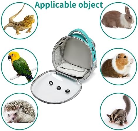 Portable travel pet backpack carrier (Accessories+Black)
Portable travel pet carrier for hamster bag guinea pig bird s - Image 18