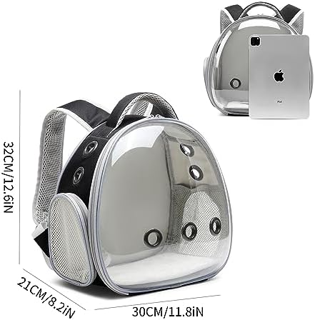 Portable travel pet backpack carrier (Accessories+Black)
Portable travel pet carrier for hamster bag guinea pig bird s - Image 33