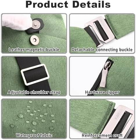 BIRDDIE Anti-Theft Travel Bag - Large Capacity Chest Sling Bag for Travel and Sports | BIRDDIE Anti-Theft Travel Bag -