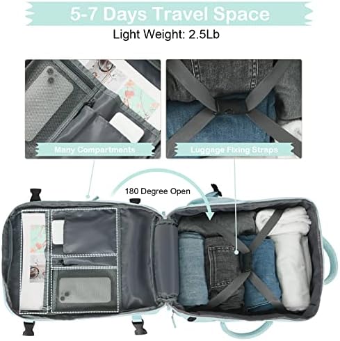 Hanples TSA Flight Approved Large Travel Backpack for Women and Men | Hanples Waterproof Anti-Theft Large Carry On Back