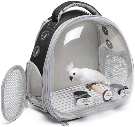 Portable travel pet backpack carrier (Accessories+Black)
Portable travel pet carrier for hamster bag guinea pig bird s - Image 2