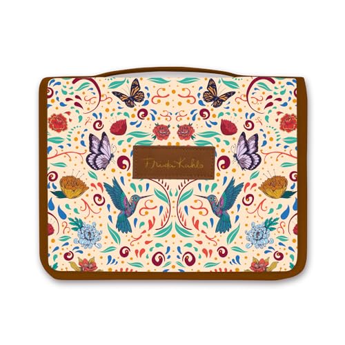 Trousse de Toilette Femme Grupo Erik Frida Kahlo | Vanity Voyage, Crochet de Suspension, Trousse à Maquillage