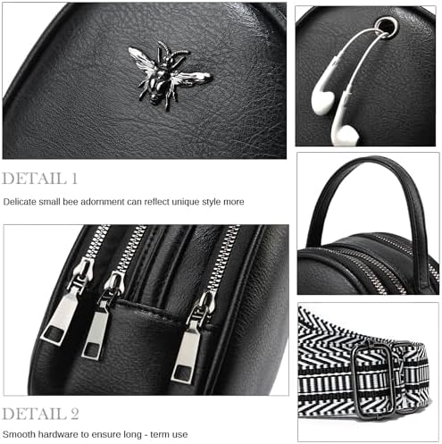 Lightweight Small Crossbody Bags for Women | Stylish Ladies Cell Phone Purse and Wallet | BAIKELI Shoulder Bag for Wome