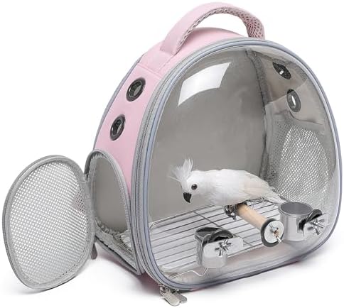 Portable travel pet backpack carrier (Accessories+Black)
Portable travel pet carrier for hamster bag guinea pig bird s - Image 28