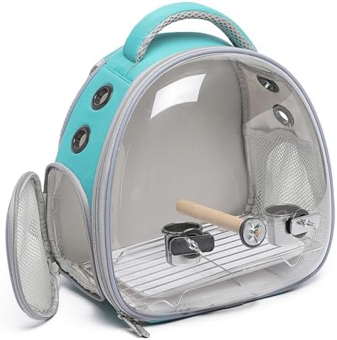 Portable travel pet backpack carrier (Accessories+Black)
Portable travel pet carrier for hamster bag guinea pig bird s - Image 7