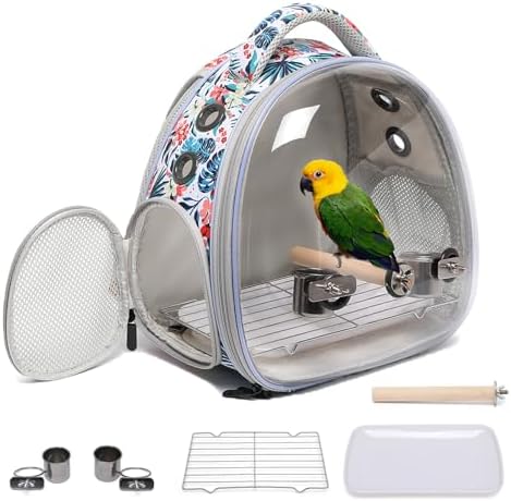 Portable travel pet backpack carrier (Accessories+Black)
Portable travel pet carrier for hamster bag guinea pig bird s - Image 36