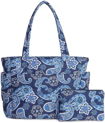 TOPDesign Lightweight Puffy Handbag for Women Travel TOPDesign Quilted Shoulder Bag for Women Work TOPDesign Puffer Tote