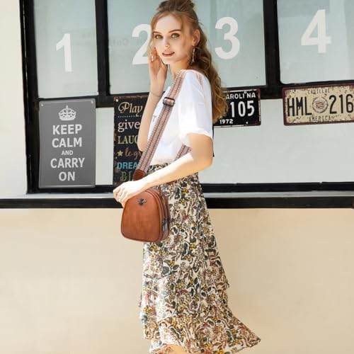 Lightweight Small Crossbody Bags for Women | Stylish Ladies Cell Phone Purse and Wallet | BAIKELI Shoulder Bag for Wome