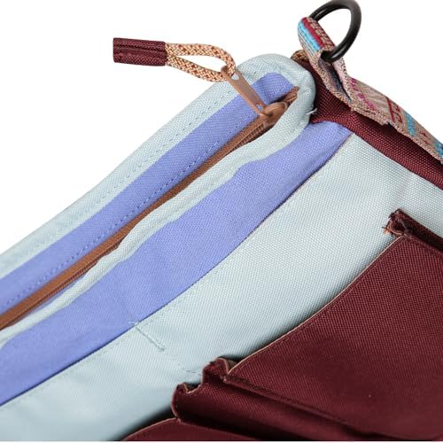 KAVU Keeper Semi Padded Sling Canvas Crossbody Bag + Comfortable Padded Shoulder Strap + Casual Styling + Durable Canvas