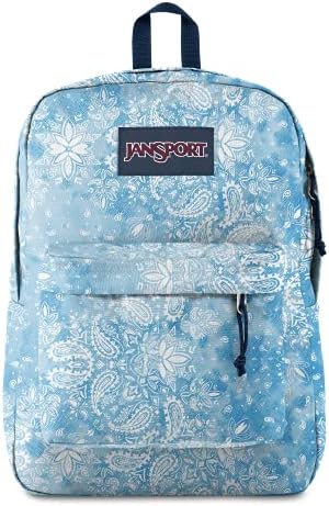 JanSport SuperBreak One Backpack Navy - Durable Lightweight Bag with Main Compartment - Premium Travel Backpack