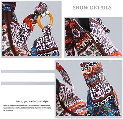 KARRESLY Women's Ethnic Style Sling Crossbody Bag with Adjustable Strap