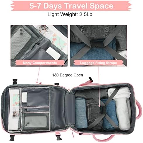 Hanples TSA Flight Approved Large Travel Backpack for Women and Men | Hanples Waterproof Anti-Theft Large Carry On Back