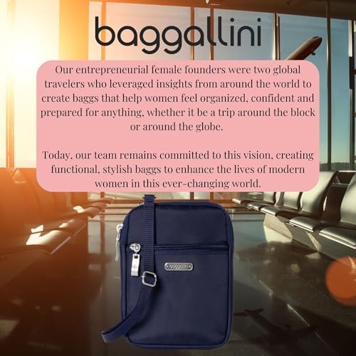 Baggallini Women's Essential Mini Crossbody Bag + Size & Color + Versatile & Stylish + Travel & Daily Use + Fashionable