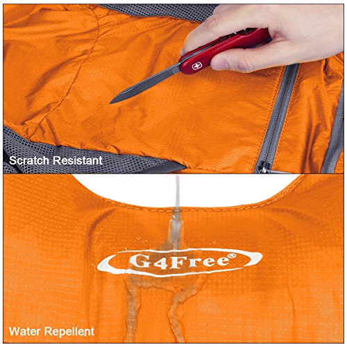 G4Free Petit sac à dos pliable ultra léger 11 l pour voyageurs polyvalent unisexe G4Free Petit sac à dos pliable ultra l