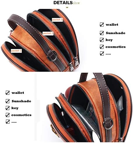 Lightweight Small Crossbody Bags for Women | Stylish Ladies Cell Phone Purse and Wallet | BAIKELI Shoulder Bag for Wome