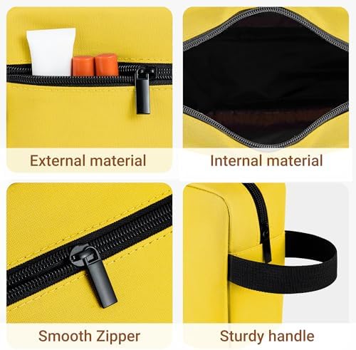 Elviros Lightweight Travel Toiletry Bag for Women and Men Travel Essentials Gifts for Men(Navy Blue) Global Recycled Sta