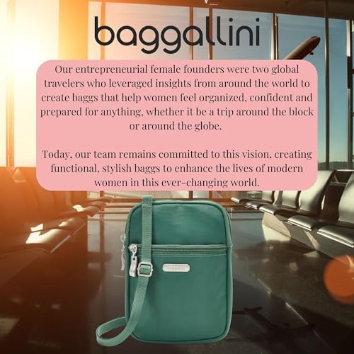 Baggallini Women's Essential Mini Crossbody Bag + Size & Color + Versatile & Stylish + Travel & Daily Use + Fashionable