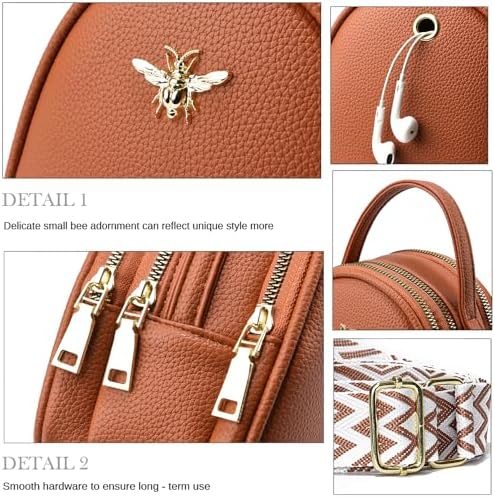 Lightweight Small Crossbody Bags for Women | Stylish Ladies Cell Phone Purse and Wallet | BAIKELI Shoulder Bag for Wome