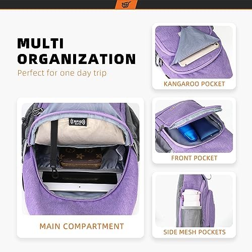 SKYSPER Anti-RFID Crossbody Sling Backpack for Women Men(Army Green) SKYSPER Travel Hiking Crossbody Bag for Women Men