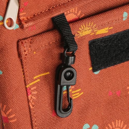 KAVU Keeper Semi Padded Sling Canvas Crossbody Bag + Comfortable Padded Shoulder Strap + Casual Styling + Durable Canvas